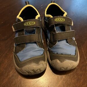 Keen Speed Hound Kids' Blue and Black Shoes